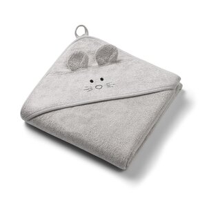 BabyOno bambusest kapuutsiga vannirätik 100x100cm Grey - BabyOno