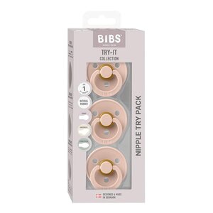 Bibs Try-It Collection Pacifier Set 3-pack - Bibs