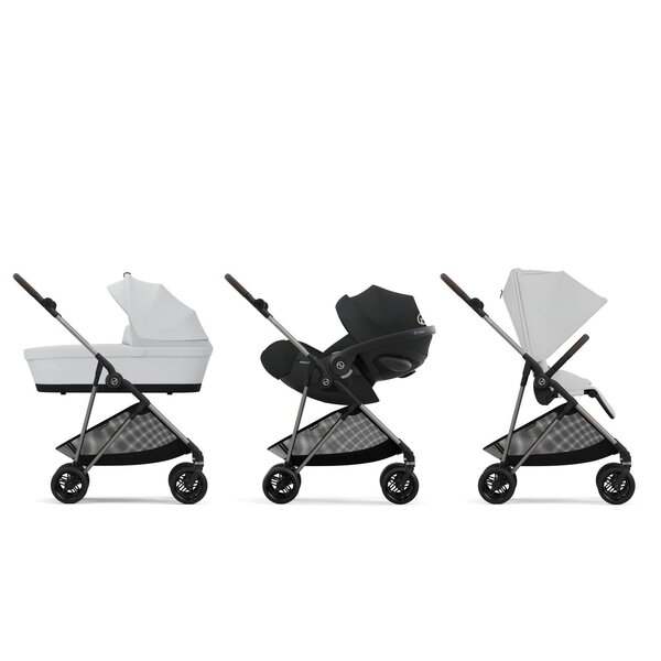 Cybex Melio vežimėlis Fog Grey - Cybex