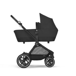 Cybex Eos Lux 2in1 vežimėlis Moon Black, black frame - Cybex