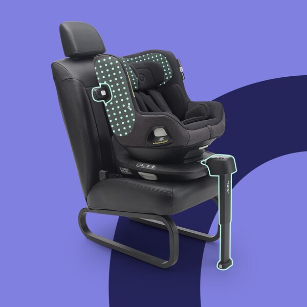 Bugaboo Owl by Nuna car seat (40-105cm) Washed Black - Bugaboo