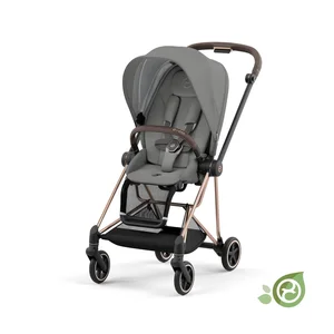 Cybex Mios V3 pushchair Pearl Grey, Rose Gold Frame - Cybex
