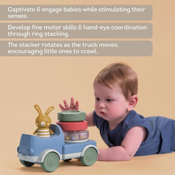 Taf Toys развивающая игрушка Bunny stacker truck - Taf Toys