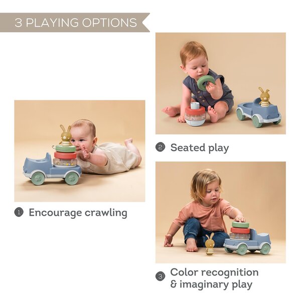 Taf Toys развивающая игрушка Bunny stacker truck - Taf Toys