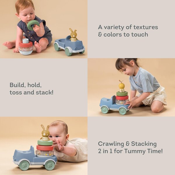 Taf Toys развивающая игрушка Bunny stacker truck - Taf Toys