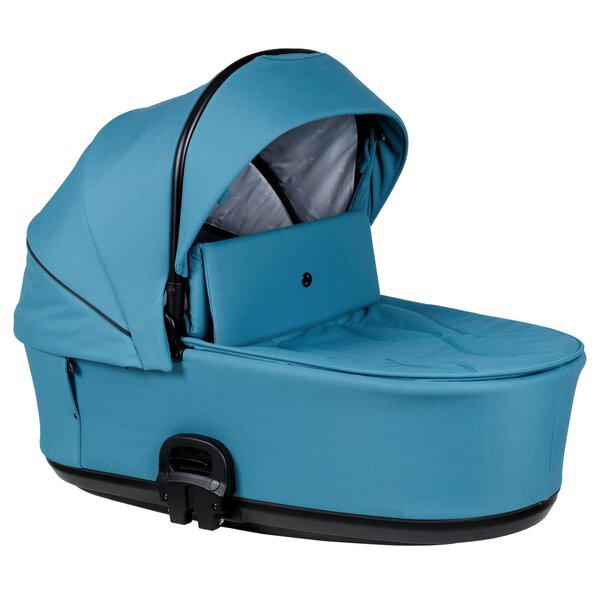 Nordbaby Active Lux vankrikomplekt Ocean Blue, raamiga Chrome Black  - Nordbaby