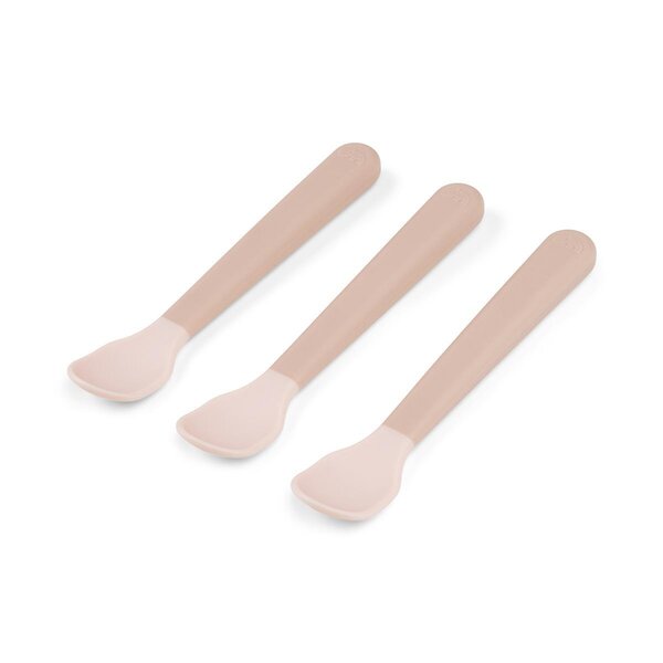 Done by Deer Foodie easy-grip baby spoon 3-pack Powder - Done by Deer