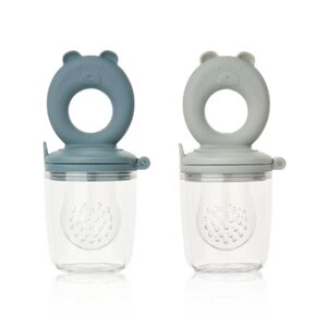 Liewood Bear Shape Food Feeder 2-Pack, Miranda  - Liewood