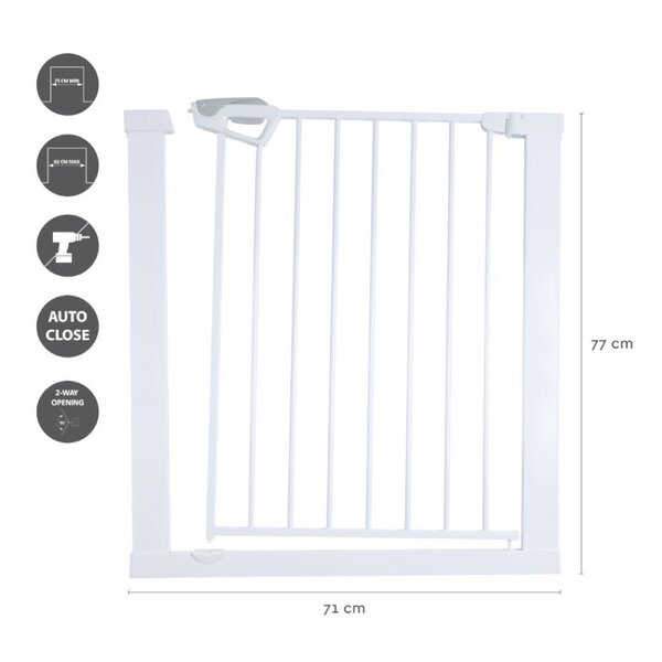 Nordbaby Safety gate 75 (82*4*77 cm) - Nordbaby