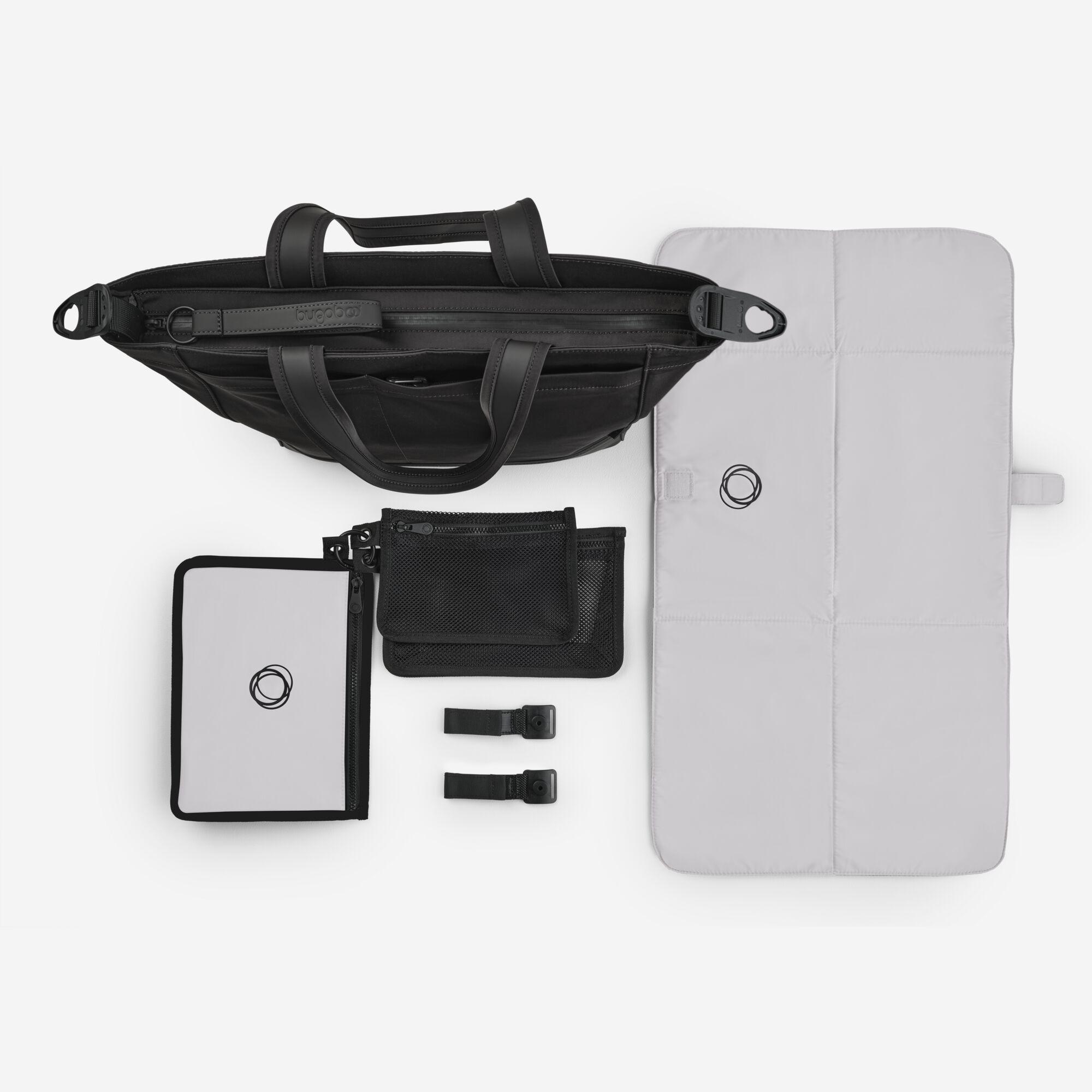 Bugaboo Noir Limited Edition changing bag Black Moonlight NordBaby