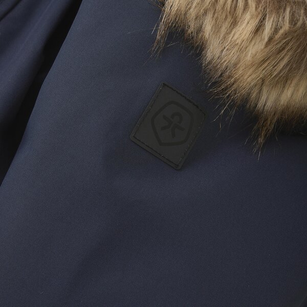 Color Kids Coverall W. Fake Fur - Color Kids