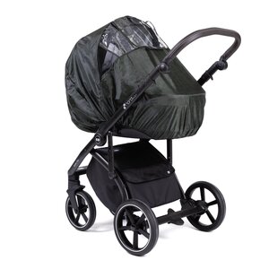 Nordbaby universal stroller rain cover, Khaki print - Nordbaby