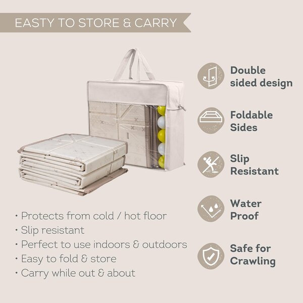 Taf Toys mängumatt pallidega, Fold and Fun  - Taf Toys