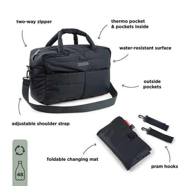 Done by Deer сумка для коляски Quilted  - Done by Deer