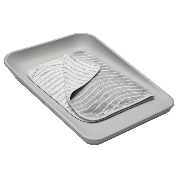 Leander topper for changing mat, Woodland Cool Grey - Leander