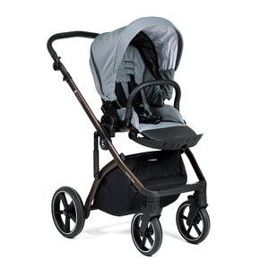 Nordbaby Active Plus vežimėlio komplektas Sea Green, Bronze Black - Nordbaby