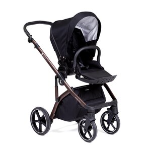 Nordbaby Active Plus vežimėlio komplektas Brilliant Black, Bronze Black - Nordbaby