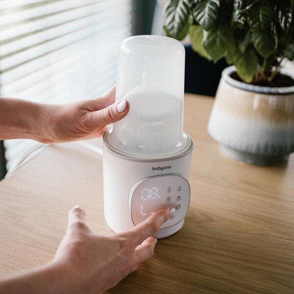 BabyOno digitaalne lutipudeli soojendaja-sterilisaator - BabyOno
