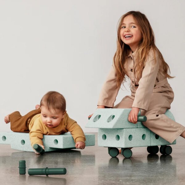 Modu развивающая игрушка Explorer Set Ocean Mint / Forest Green - Modu