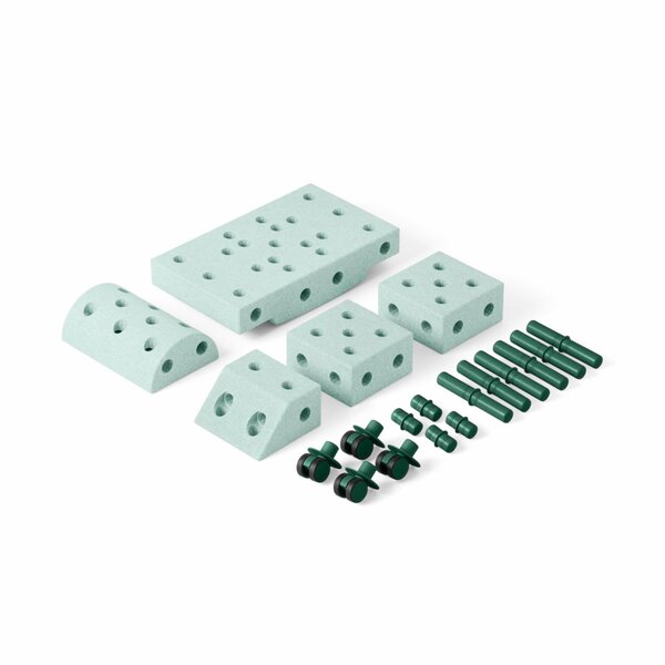 Modu развивающая игрушка Explorer Set Ocean Mint / Forest Green - Modu