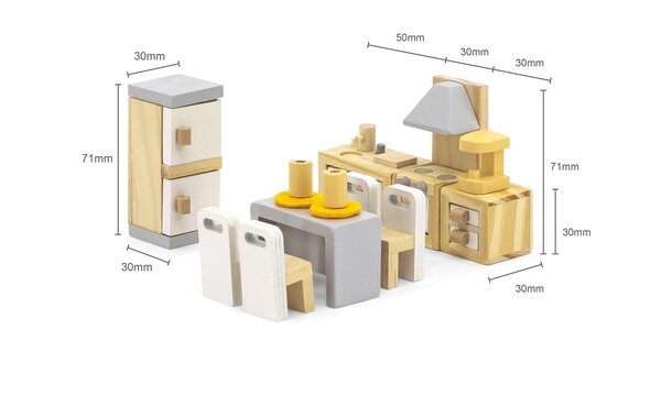 PolarB virtuves un ēdamistabas komplekts - PolarB