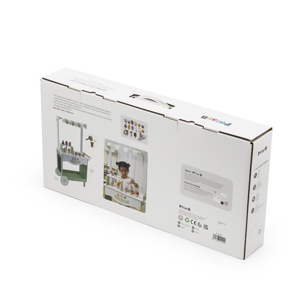 PolarB деревянная игрушка Jumbo Ice Cream Cart - PolarB