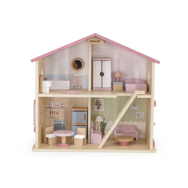 PolarB деревянная игрушка Wooden Dollhouse - PolarB