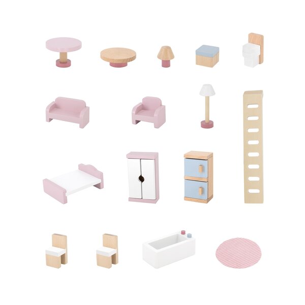 PolarB деревянная игрушка Wooden Dollhouse - PolarB