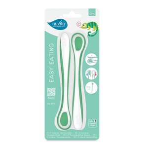 Nuvita kuumaindikaatoriga lusikad 2tk, Easy Eating - Nuvita