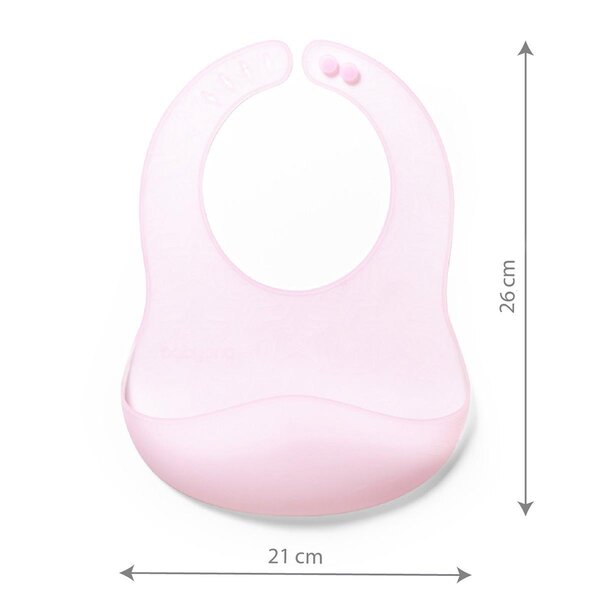 BabyOno слюнявчик ultrathin Pink - BabyOno