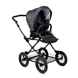 Nordbaby Comfort Plus vankrikomplekt Metal Grey - Nordbaby