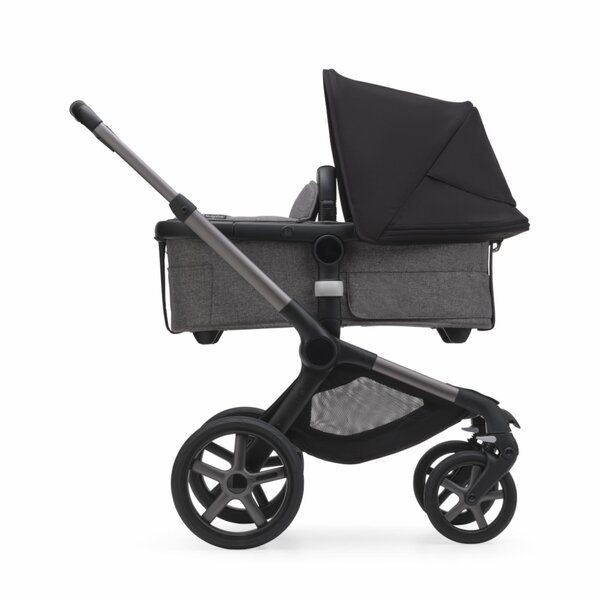 Bugaboo Fox 5 kомплект коляски Graphite/Grey Melange, Midnight Black - Bugaboo