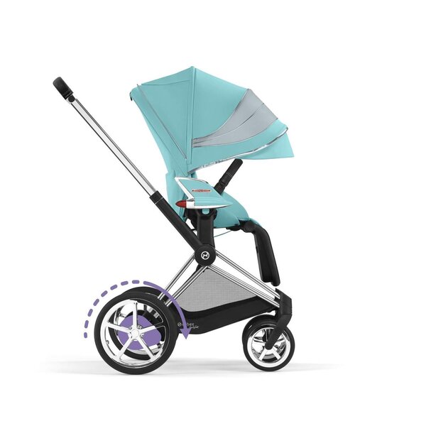 Cybex e-Priam V4 pushchair Car Light Blue - Cybex
