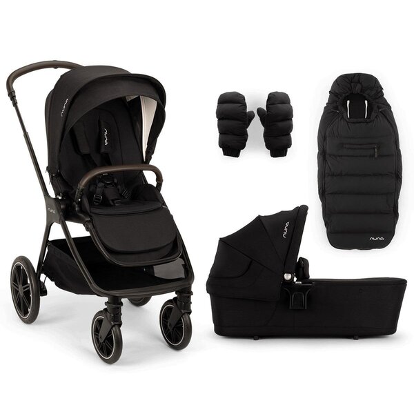 Nuna Triv LX 3in1 vankrikomplekt Caviar - Nuna