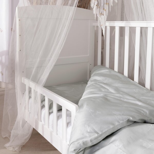 Tinynord cot Leon 60x120cm, White - Tinynord