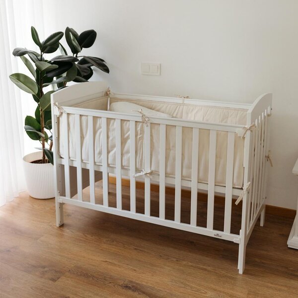 Tinynord cot Leon 60x120cm, White - Tinynord