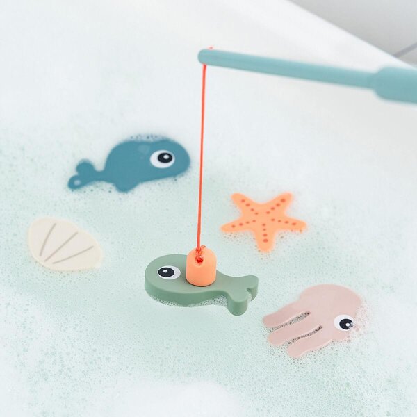 Done by Deer bath fishing toy Sea friends Colour Mix - Done by Deer