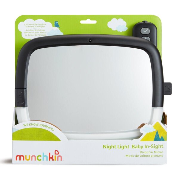 Munchkin Pivot Night Light 360° Baby Mirror - Munchkin