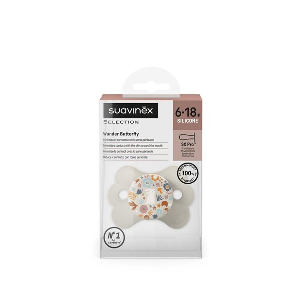 Suavinex soother natural 6-18M Wonderland Ivoria - Suavinex