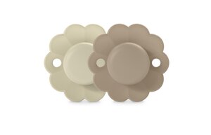 Suavinex соска natural 0-6M Wonder, Whitecap Grey/Cork - Suavinex