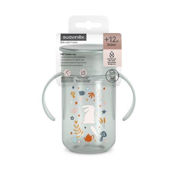 Suavinex 360 trainer cup Wonderland Pastel Mint - Suavinex