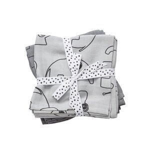 Done by Deer Swaddle, 2-pack, Contour - Done by Deer
