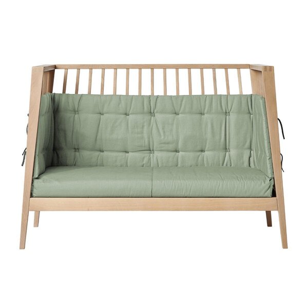 Leander seat liner Sofaset Linea and Luna baby cot 120cm, Sage Green - Leander
