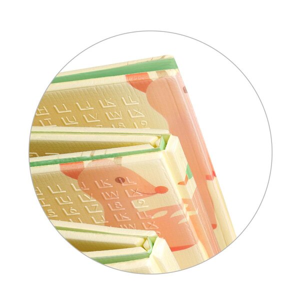 BabyOno educational XPE foam mat 180 x 200 cm - BabyOno