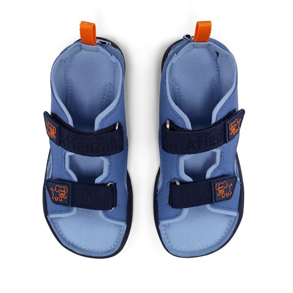 Affenzahn Sandal Vegan Airy Elephant 24 Blue - Affenzahn