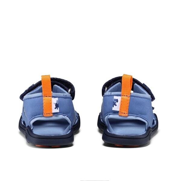 Affenzahn Sandal Vegan Airy Elephant 24 Blue - Affenzahn