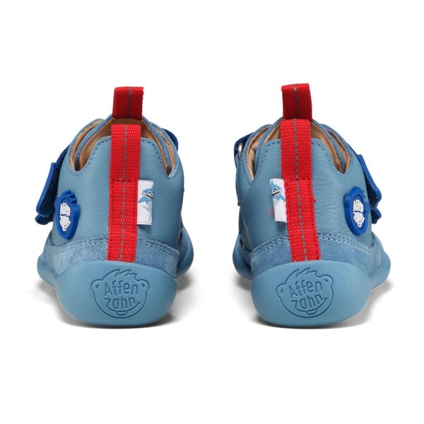 Affenzahn Sneaker Leather Buddy Shark - Affenzahn
