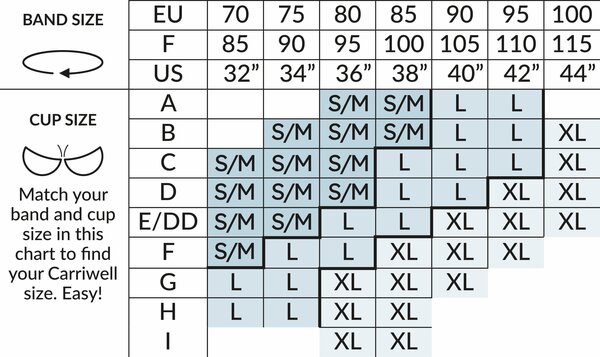 Carriwell Nursing Bra 2-pack Black+Honey - Carriwell