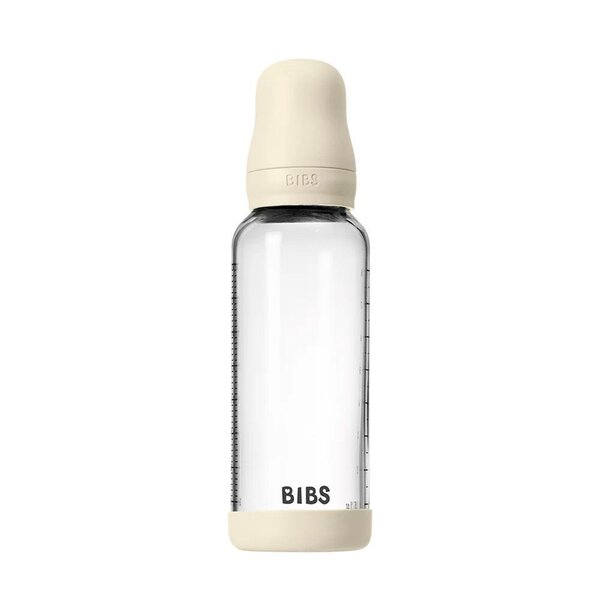 Bibs бутылочка 240ml, Medium Flow Ivory - Bibs
