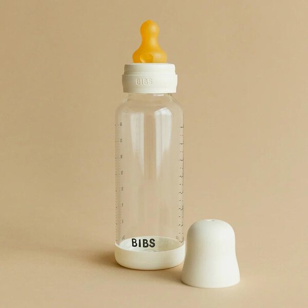 Bibs бутылочка 240ml, Medium Flow Ivory - Bibs